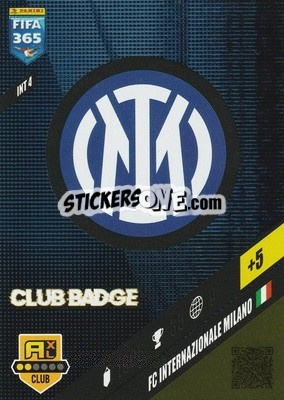 Sticker Club Badge - FIFA 365: 2023-2024. Adrenalyn XL
 n. INT4 - Panini