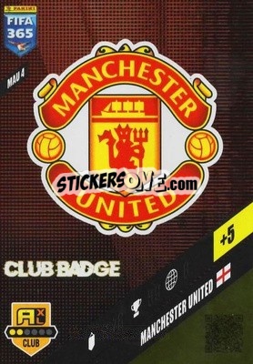 Sticker Club Badge - FIFA 365: 2023-2024. Adrenalyn XL
 n. MAU4 - Panini