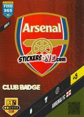 Sticker Club Badge - FIFA 365: 2023-2024. Adrenalyn XL
 n. ARS4 - Panini