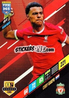 Sticker Cody Gakpo - FIFA 365: 2023-2024. Adrenalyn XL
 n. LIV17 - Panini
