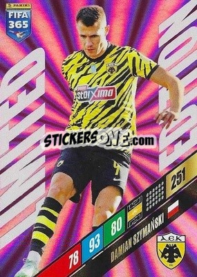 Sticker Damian Szymański - FIFA 365: 2023-2024. Adrenalyn XL
 n. LE-DS - Panini