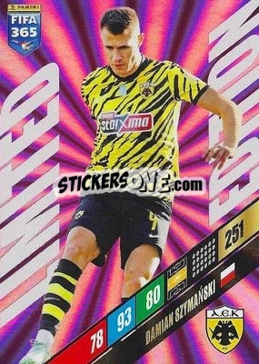 Sticker Damian Szymański - FIFA 365: 2023-2024. Adrenalyn XL
 - Panini