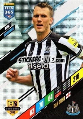 Cromo Dan Burn - FIFA 365: 2023-2024. Adrenalyn XL
 - Panini