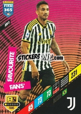 Sticker Danilo - FIFA 365: 2023-2024. Adrenalyn XL
 n. JUV5 - Panini