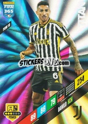 Sticker Danilo - FIFA 365: 2023-2024. Adrenalyn XL
 n. POW16 - Panini