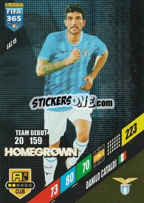 Sticker Danilo Cataldi - FIFA 365: 2023-2024. Adrenalyn XL
 n. LAZ15 - Panini