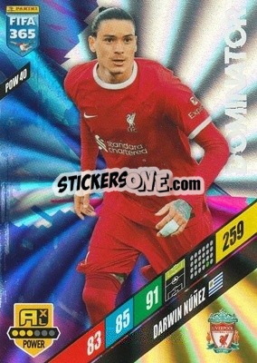 Sticker Darwin Nuñez - FIFA 365: 2023-2024. Adrenalyn XL
 - Panini
