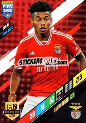 Sticker David Neres - FIFA 365: 2023-2024. Adrenalyn XL
 n. BEN16 - Panini