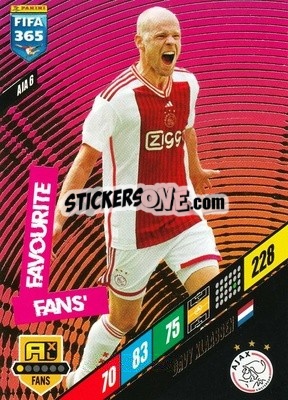 Sticker Davy Klassen - FIFA 365: 2023-2024. Adrenalyn XL
 n. AJA6 - Panini