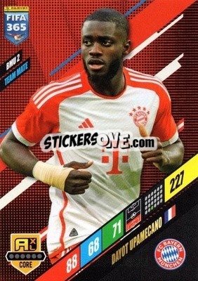 Sticker Dayot Upamecano - FIFA 365: 2023-2024. Adrenalyn XL
 - Panini