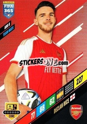 Sticker Declan Rice - FIFA 365: 2023-2024. Adrenalyn XL
 n. ARS8 - Panini