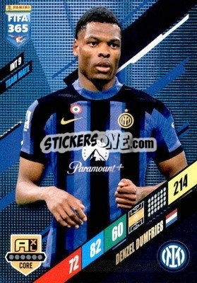 Sticker Denzel Dumfries - FIFA 365: 2023-2024. Adrenalyn XL
 n. INT9 - Panini