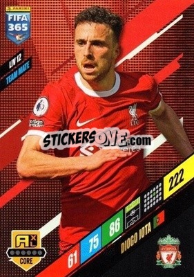 Sticker Diogo Jota - FIFA 365: 2023-2024. Adrenalyn XL
 n. LIV12 - Panini