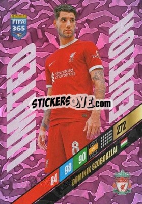 Sticker Dominik Szoboszlai - FIFA 365: 2023-2024. Adrenalyn XL
 n. LEXXL-DS - Panini
