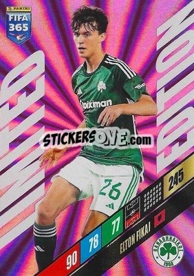Cromo Elton Fikaj - FIFA 365: 2023-2024. Adrenalyn XL
 n. LE-EF - Panini