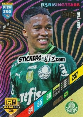 Sticker Endrick - FIFA 365: 2023-2024. Adrenalyn XL
 n. GOL10 - Panini