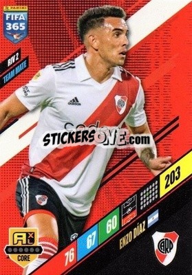 Sticker Enzo Díaz - FIFA 365: 2023-2024. Adrenalyn XL
 n. RIV2 - Panini