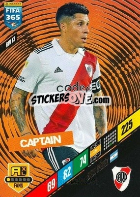 Sticker Enzo Pérez - FIFA 365: 2023-2024. Adrenalyn XL
 - Panini