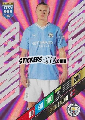 Sticker Erling Haaland - FIFA 365: 2023-2024. Adrenalyn XL
 n. LE-EH - Panini