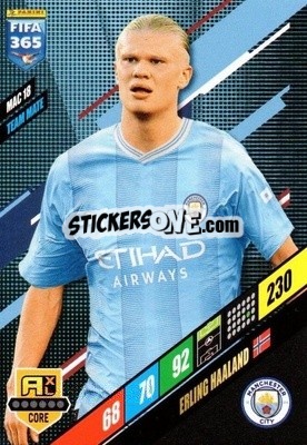 Sticker Erling Haaland - FIFA 365: 2023-2024. Adrenalyn XL
 n. MAC18 - Panini