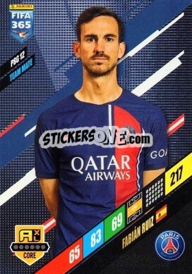 Sticker Fabían Ruiz - FIFA 365: 2023-2024. Adrenalyn XL
 - Panini