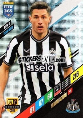 Sticker Fabian Schär - FIFA 365: 2023-2024. Adrenalyn XL
 - Panini