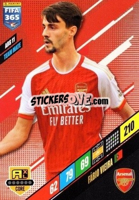 Sticker Fábio Vieira - FIFA 365: 2023-2024. Adrenalyn XL
 - Panini