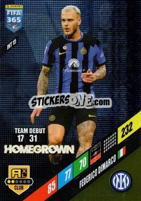 Sticker Fedrico DiMarco - FIFA 365: 2023-2024. Adrenalyn XL
 n. INT15 - Panini