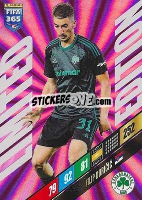 Sticker Filip Đuričić - FIFA 365: 2023-2024. Adrenalyn XL
 - Panini