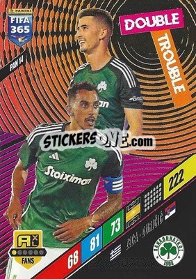 Sticker Filip Đuričić / Zeca - FIFA 365: 2023-2024. Adrenalyn XL
 n. PAN14 - Panini