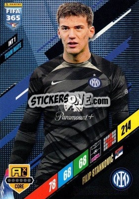 Sticker Filip Stankovic - FIFA 365: 2023-2024. Adrenalyn XL
 n. INT1 - Panini