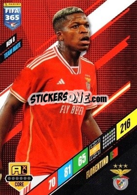 Sticker Florentino - FIFA 365: 2023-2024. Adrenalyn XL
 n. BEN8 - Panini