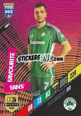 Figurina Fotis Ioannidis - FIFA 365: 2023-2024. Adrenalyn XL
 - Panini