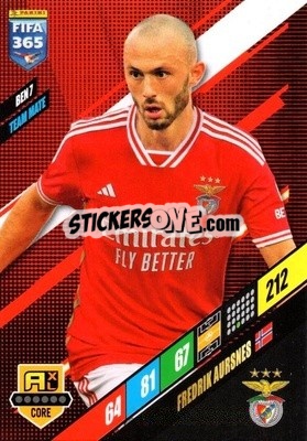 Sticker Fredrik Aursnes - FIFA 365: 2023-2024. Adrenalyn XL
 n. BEN7 - Panini