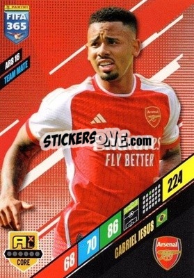 Sticker Gabriel Jesus - FIFA 365: 2023-2024. Adrenalyn XL
 n. ARS16 - Panini