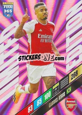 Sticker Gabriel Jesus - FIFA 365: 2023-2024. Adrenalyn XL
 - Panini