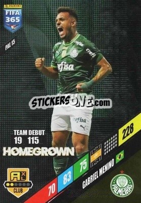 Sticker Gabriel Menino - FIFA 365: 2023-2024. Adrenalyn XL
 n. PAL15 - Panini