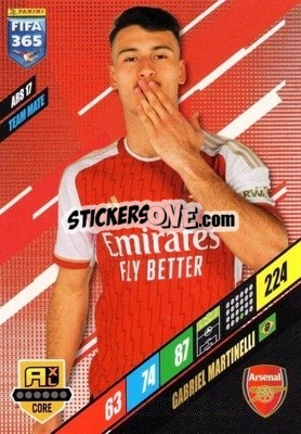 Sticker Gabrile Martinelli - FIFA 365: 2023-2024. Adrenalyn XL
 - Panini