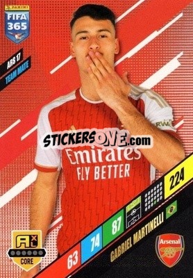Sticker Gabrile Martinelli - FIFA 365: 2023-2024. Adrenalyn XL
 n. ARS17 - Panini