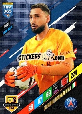 Sticker Gianluigi Donnarumma - FIFA 365: 2023-2024. Adrenalyn XL
 n. PSG1 - Panini