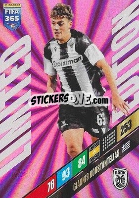 Sticker Giannis Konstantelias - FIFA 365: 2023-2024. Adrenalyn XL
 - Panini