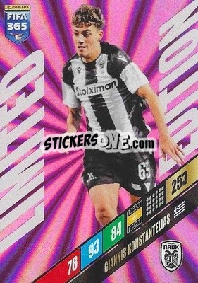 Sticker Giannis Konstantelias - FIFA 365: 2023-2024. Adrenalyn XL
 n. LE-GK - Panini