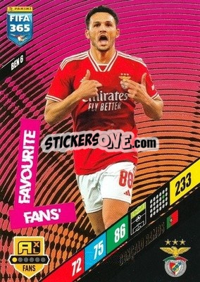 Sticker Gonçalo Ramos - FIFA 365: 2023-2024. Adrenalyn XL
 n. BEN6 - Panini