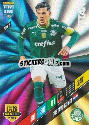Sticker Gustavo Gómez - FIFA 365: 2023-2024. Adrenalyn XL
 n. POW2 - Panini
