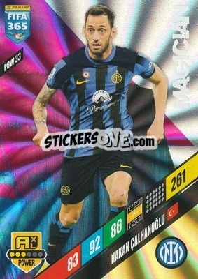 Sticker Hakan Çalhanoğlu - FIFA 365: 2023-2024. Adrenalyn XL
 - Panini