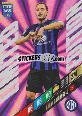 Sticker Hakan Çalhanoğlu - FIFA 365: 2023-2024. Adrenalyn XL
 n. LE-HC - Panini
