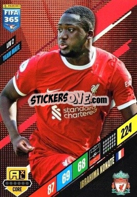 Sticker Ibrahima Konaté - FIFA 365: 2023-2024. Adrenalyn XL
 - Panini