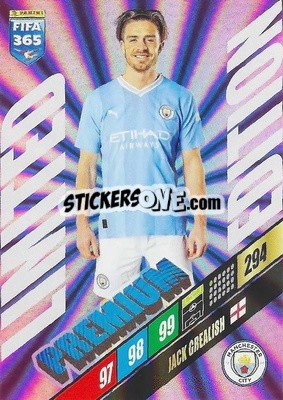 Sticker Jack Grealish - FIFA 365: 2023-2024. Adrenalyn XL
 - Panini