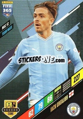 Sticker Jack Grealish - FIFA 365: 2023-2024. Adrenalyn XL
 - Panini