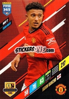 Sticker Jadon Sancho - FIFA 365: 2023-2024. Adrenalyn XL
 n. MAU17 - Panini